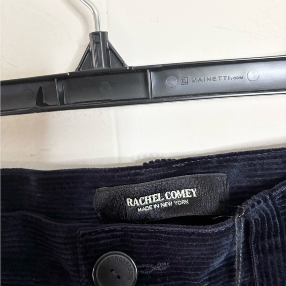 Rachel Comey Gilman pants corduroy navy blue high rise straight leg size 8 new - Picture 3 of 6